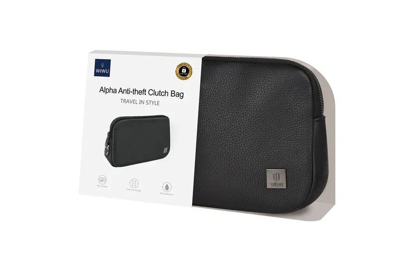 WiWU Alpha Anti-theft Clutch Bag