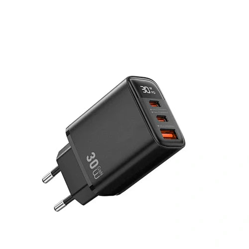 WiWU Firefly 30W PD GaN Fast Charger Wi-G010 2C+A Mobile wall charger