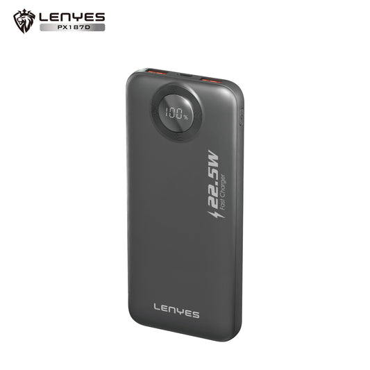 Lenyes PX187D   10,000 mAh Fast-Charge Power Bank