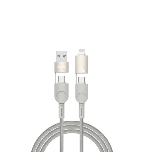 Wiwu Raptor 4 in 1 Cable - Fast Charging 100W