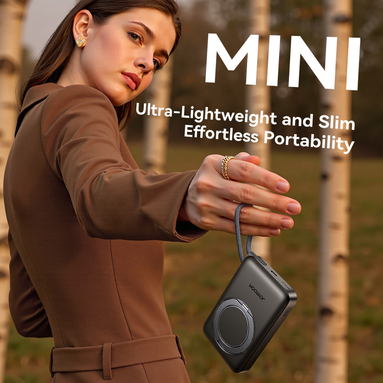 JOYROOM JR-PBM02 – 22.5W Magnetic 3-in-1 Power Bank