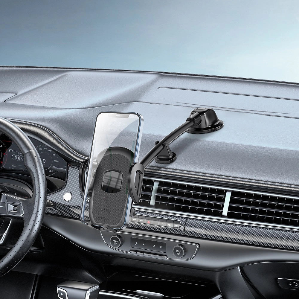 WiWU Car Phone Holder Mount for Car Dashboard Windshield Cell Phone Stand