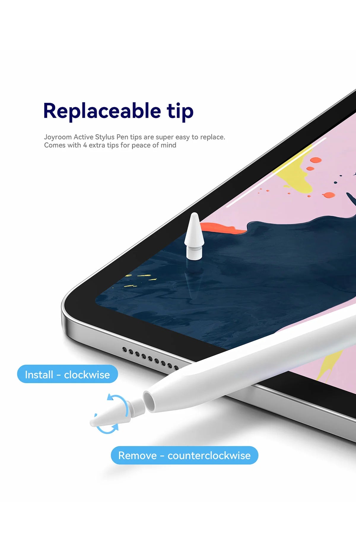 Joyroom JR‑X15 – Accurate Fast‑Charge Active Stylus Pen