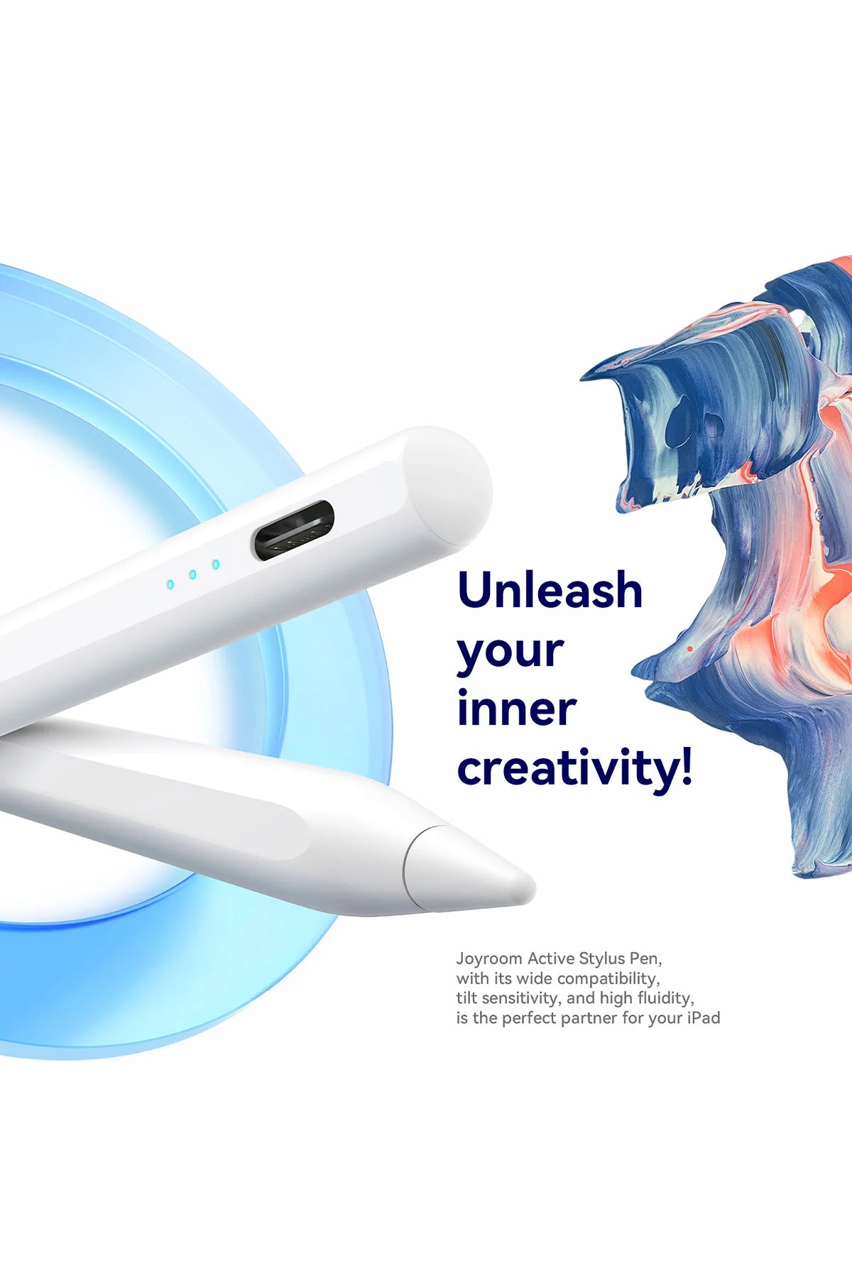 Joyroom JR‑X15 – Accurate Fast‑Charge Active Stylus Pen