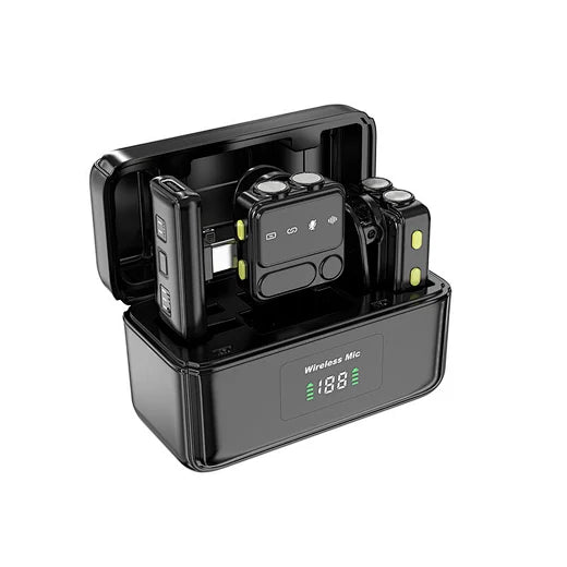 WiWU Wi-WM005 Bluetooth Lavalier Microphone with Apple and Type C  ANC