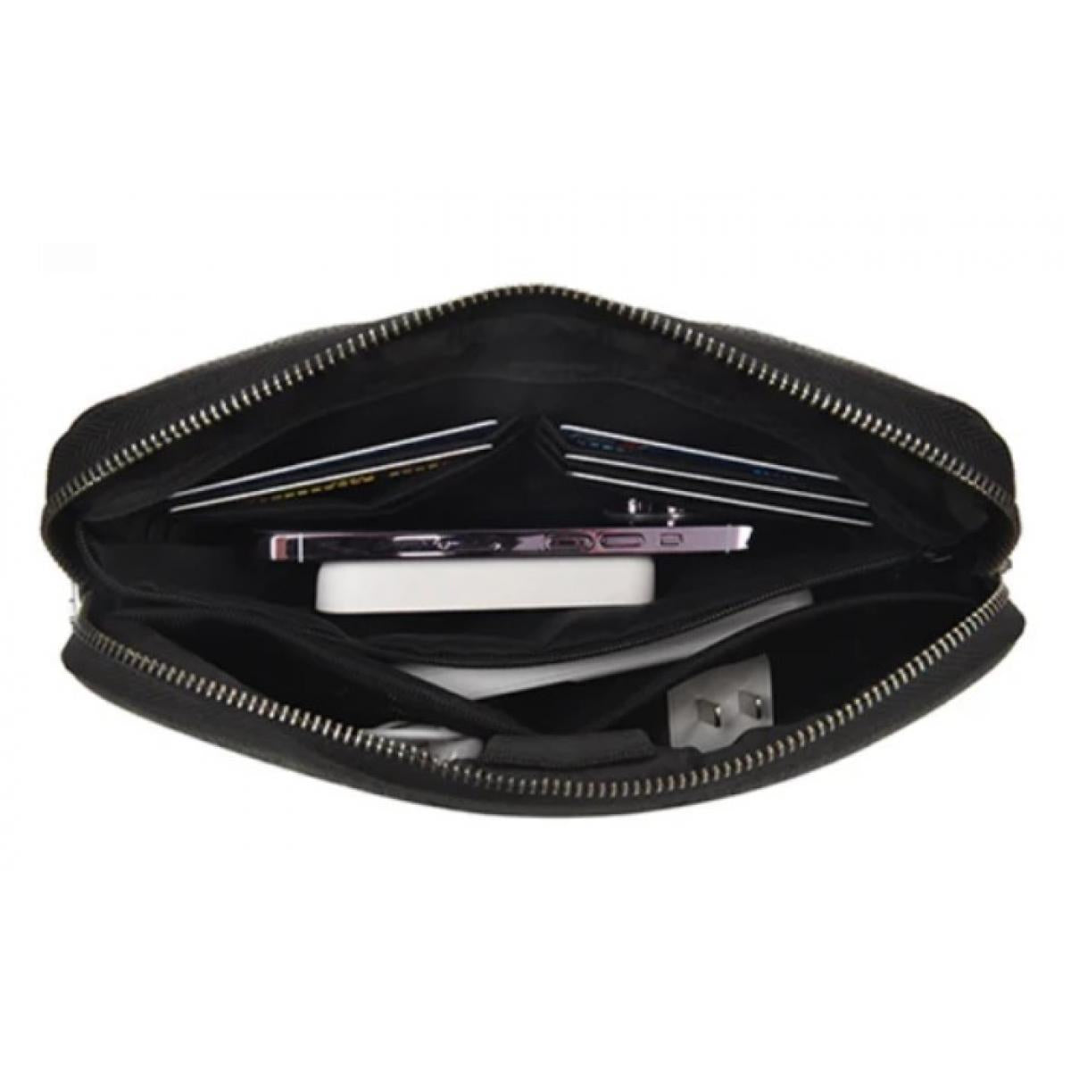 WiWU ALPHA Fingerprint Lock Clutch Bag