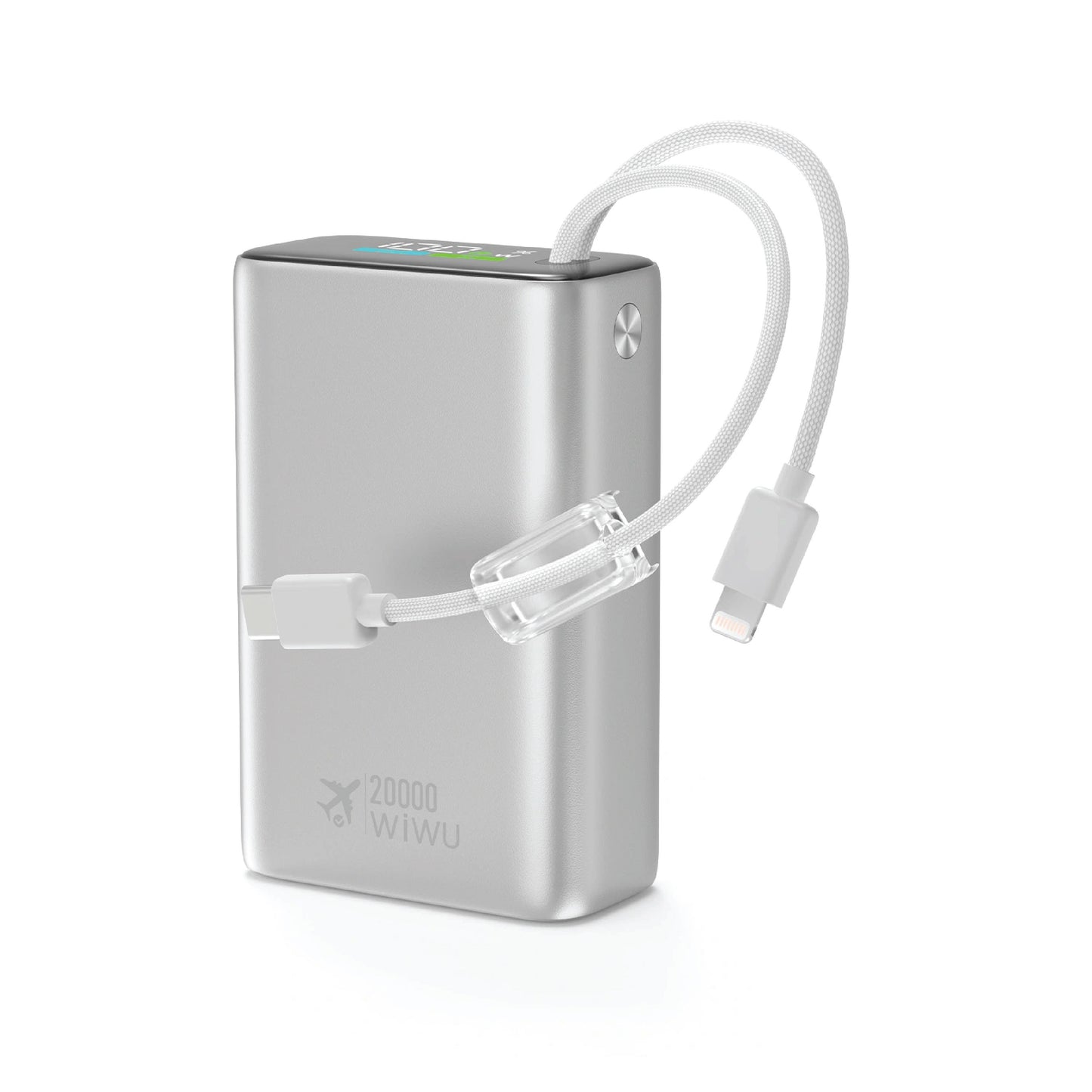 WiWU Power Plus Built-in Cable Power Bank Wi-P092