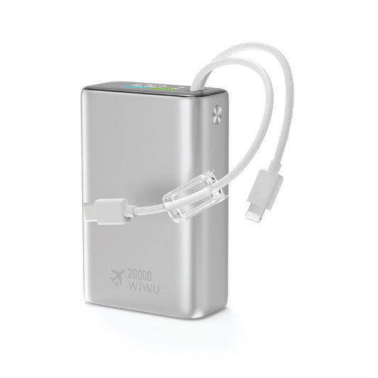WiWU Power Plus Built-in Cable Power Bank Wi-P092