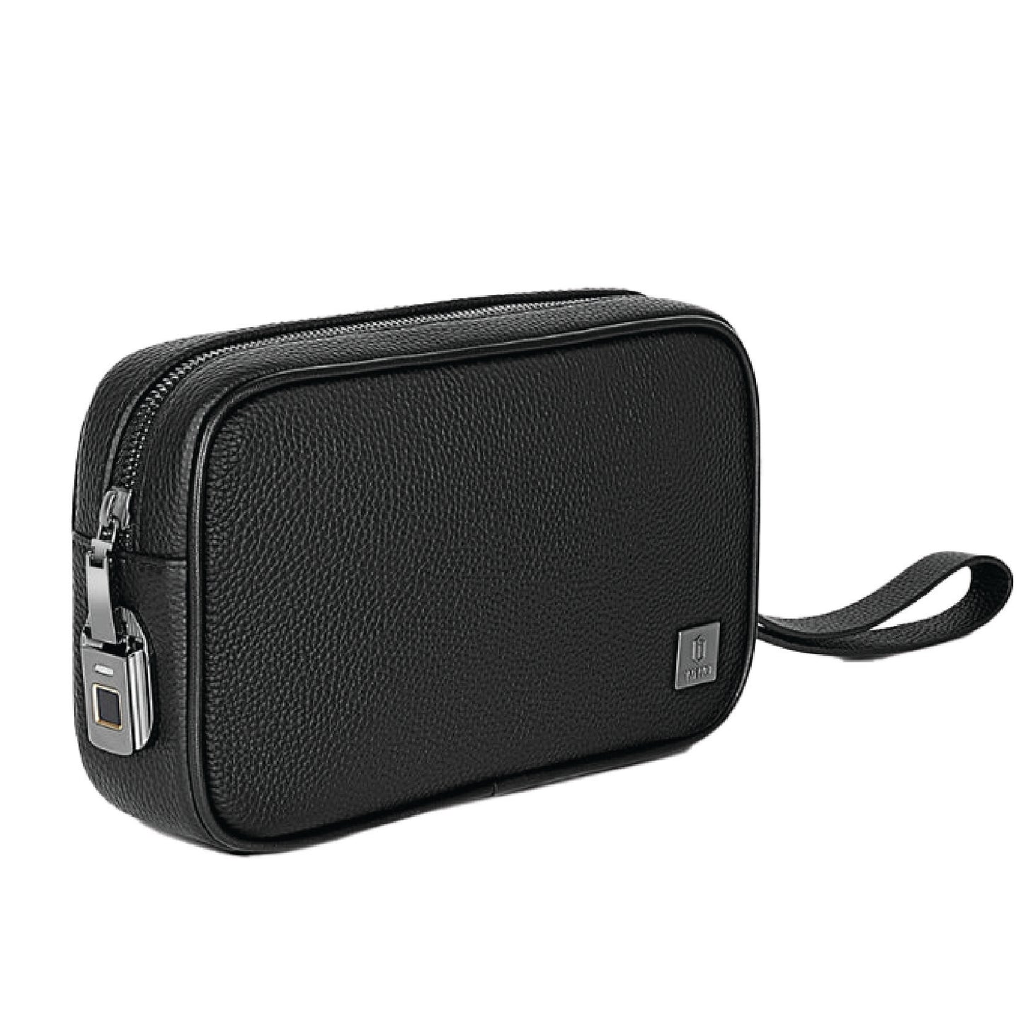 WiWU Master Genuine Leather Fingerprint Lock Pouch
