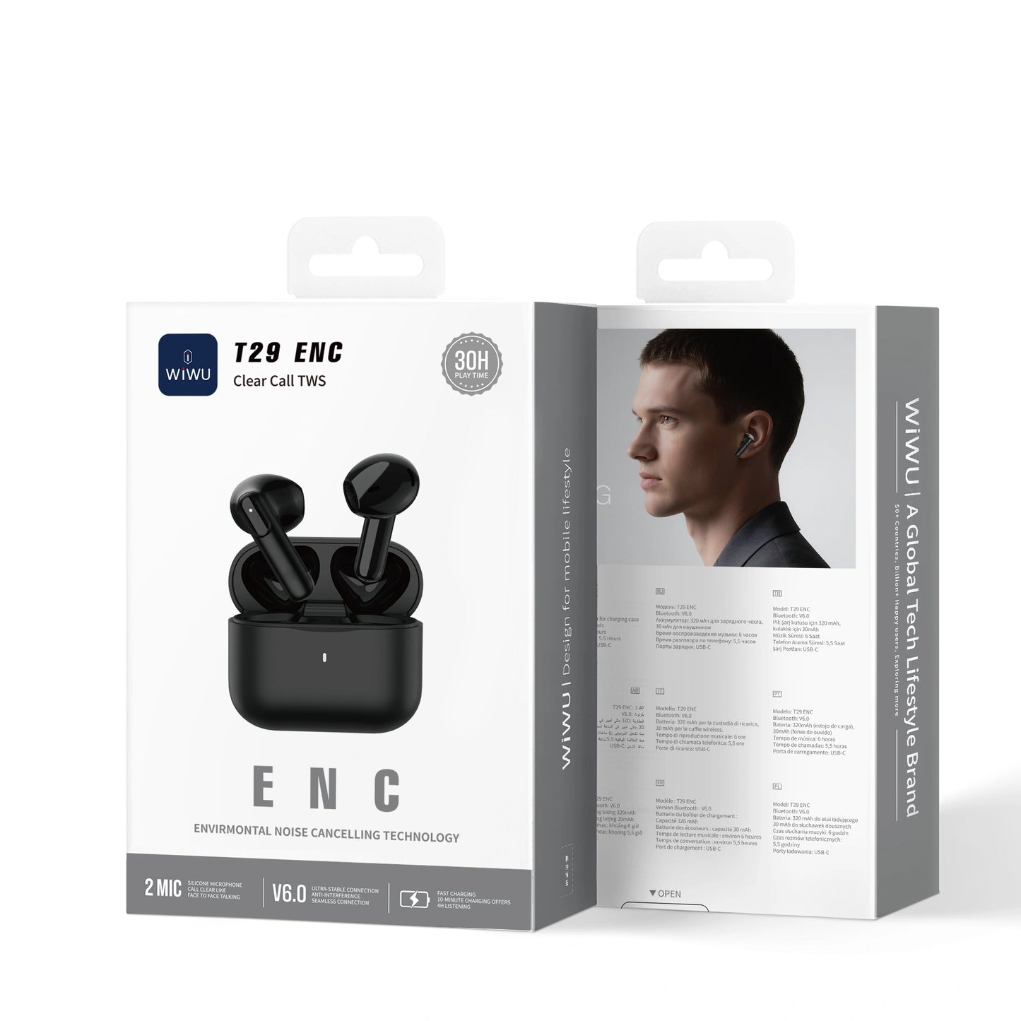 WiWU T29 ENC Dual Mic
