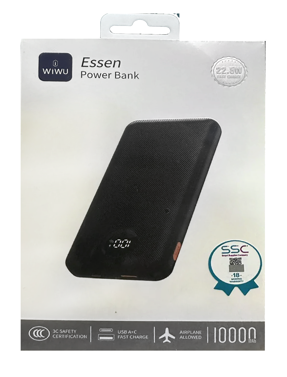 WiWU Essen power bank 22.5W 10000mAh PN03