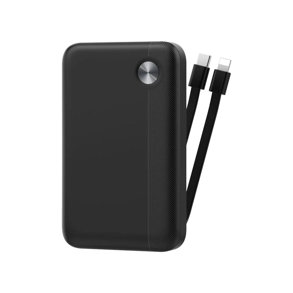 WiWU Built-in Dual Cable Power bank 10000mAh Wi-P060