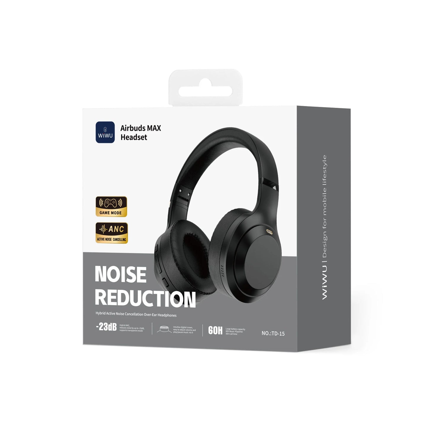 WiWU Airbuds MAX Headset TD-15 ANC