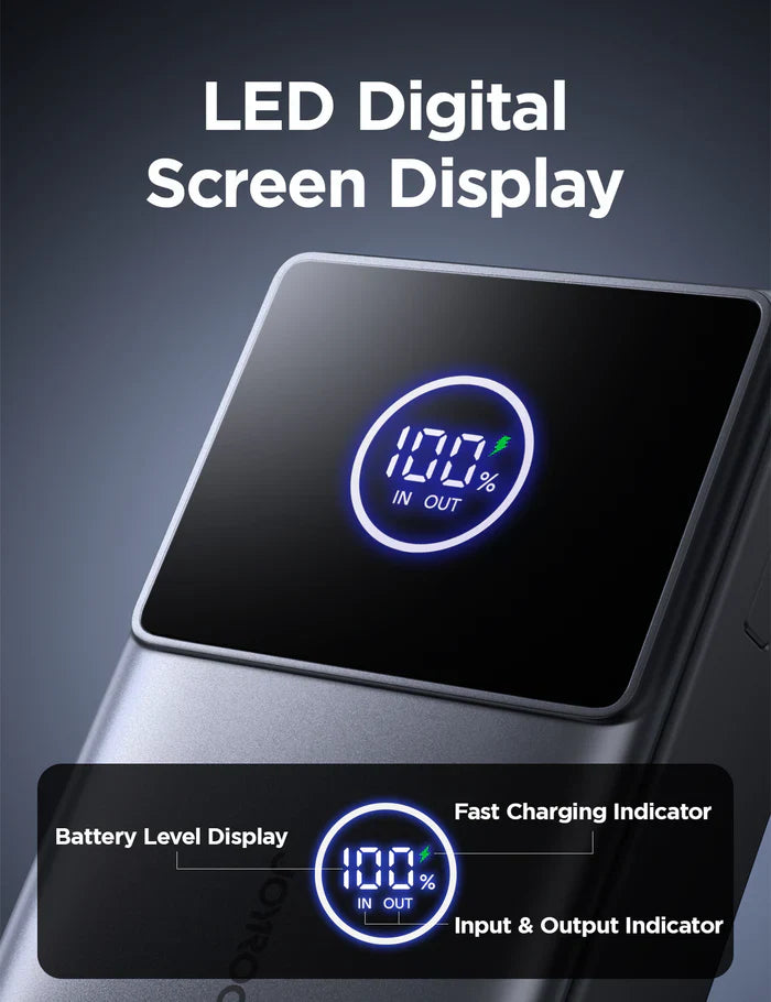 Joyroom JR-PR1 22.5W Built-in Cable Powerbank 10000mAh